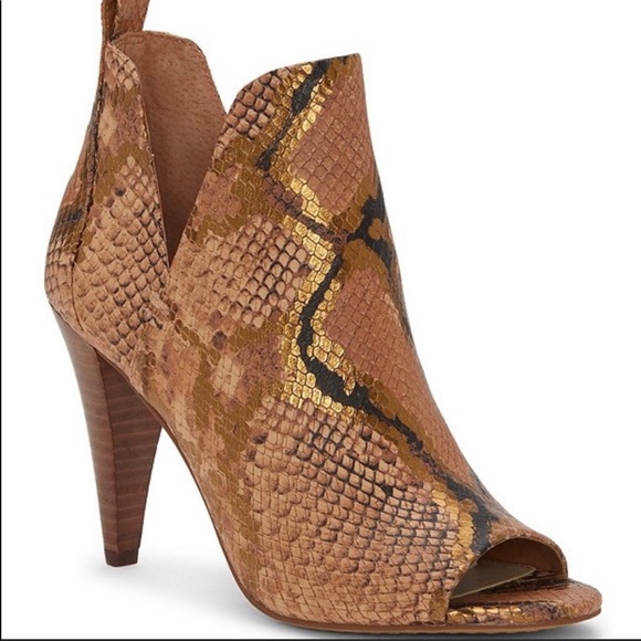 Vince Camuto Allana Snake Skin Bootie - Picture 2 of 11